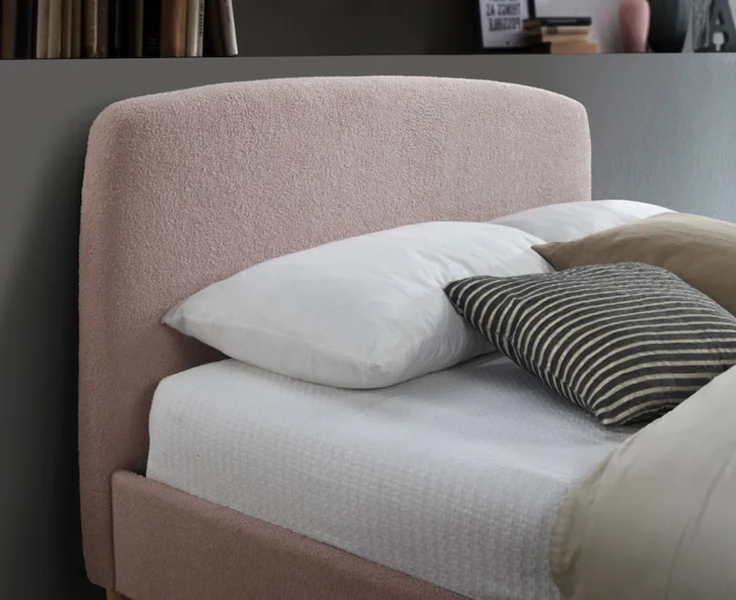 Treviso Pink Bed Frame